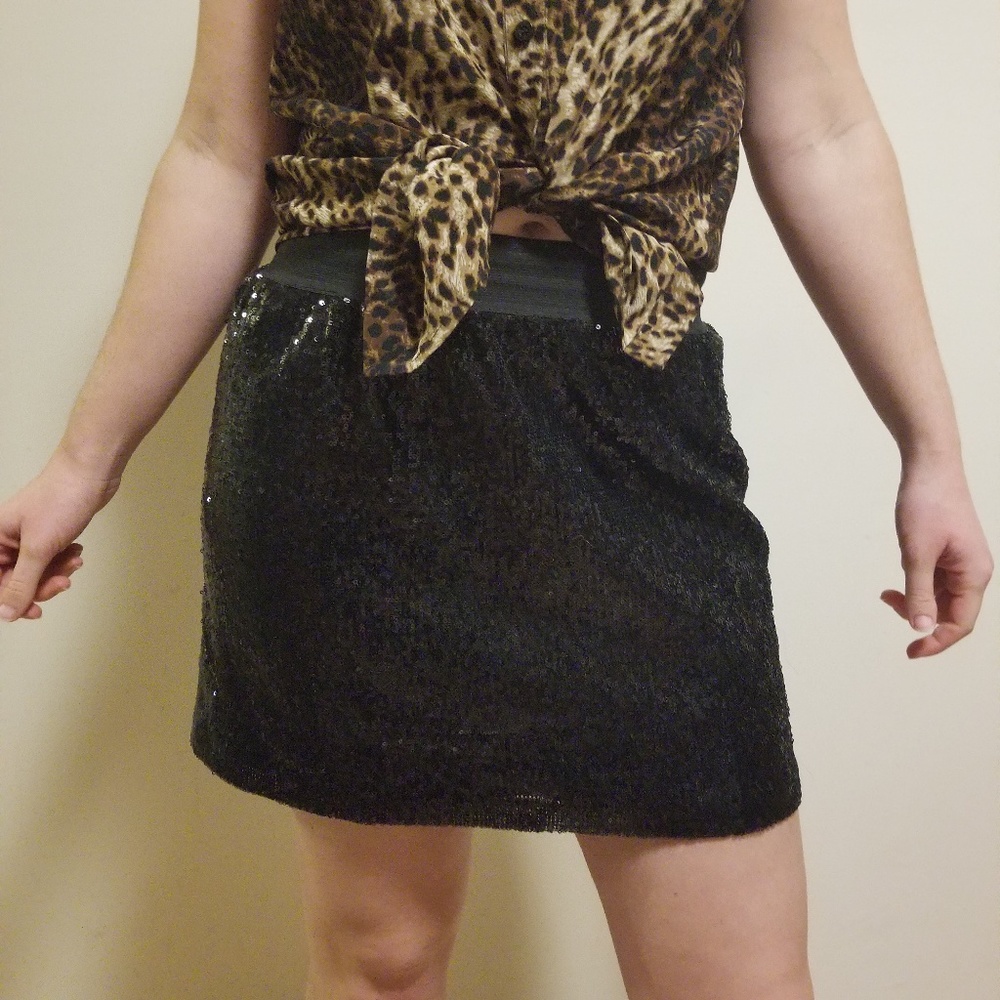 Funky Sequin Skirt